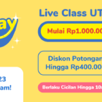 Live Class Bimbel Online Persiapan UTBK 2023